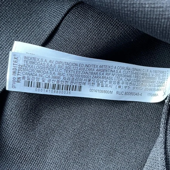 Zara Fitted Knit Dress - Picture 10 of 10